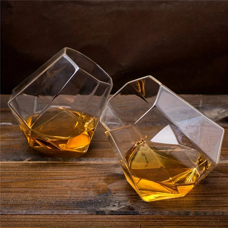 Verres à Whisky Inclinés