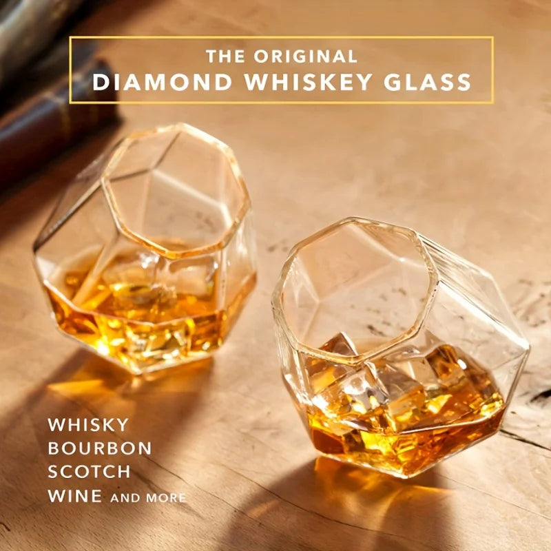 Verres à Whisky Inclinés